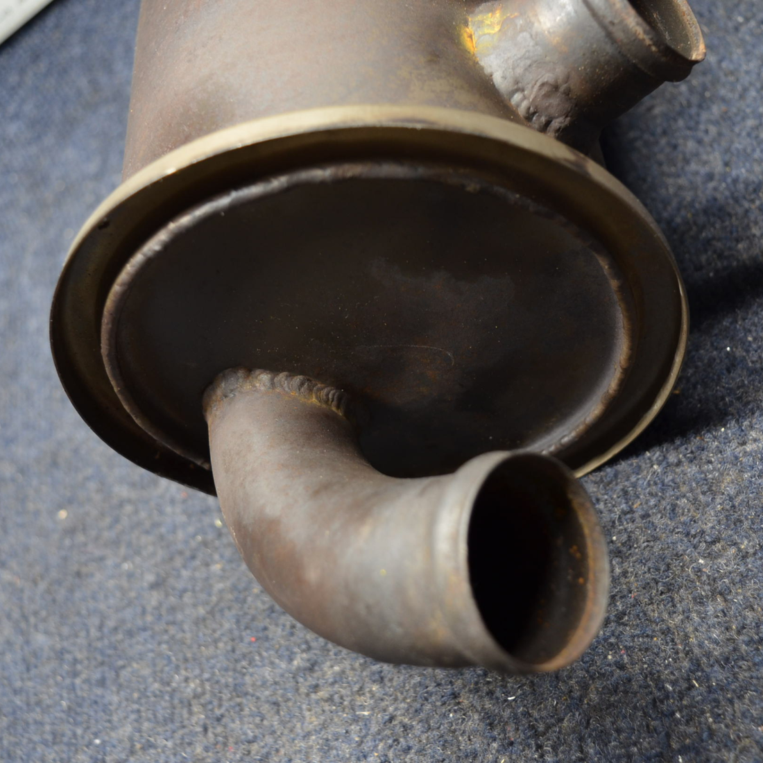 Used aircraft parts for sale, 0550176-43 Continental  [part_model] Cessna C175 MUFFLER WELD ASSY LH