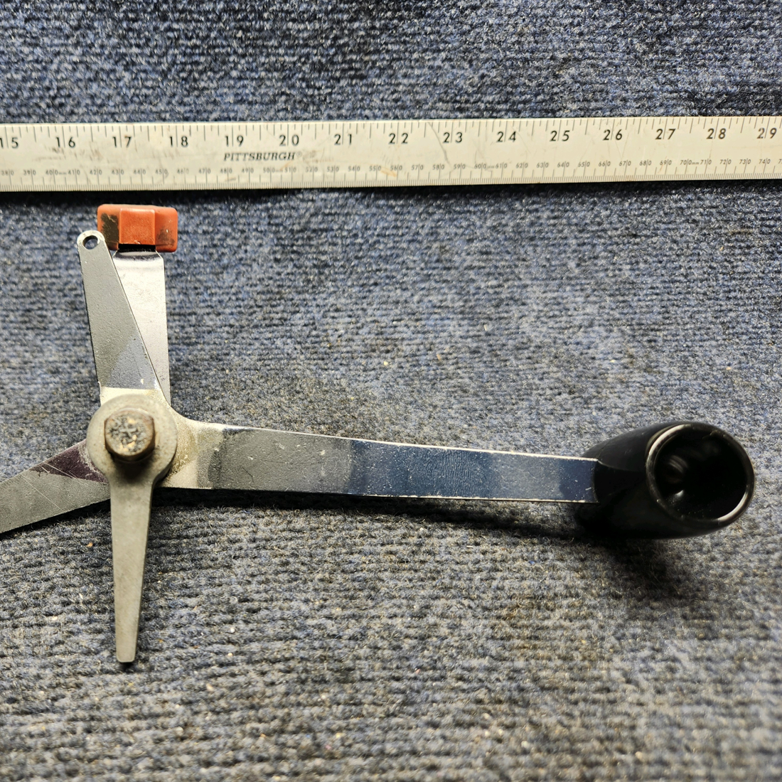 Used aircraft parts for sale, 65850-002 PIPER PA28-161 Warrior III ENGINE CONTROL QUADRANT ASSY