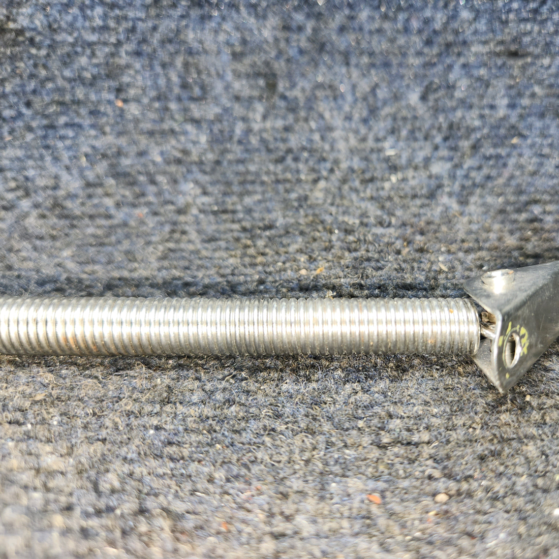 Used aircraft parts for sale, 002-410055-35 BEECHCRAFT 95-55B Baggage Door Stop Spring