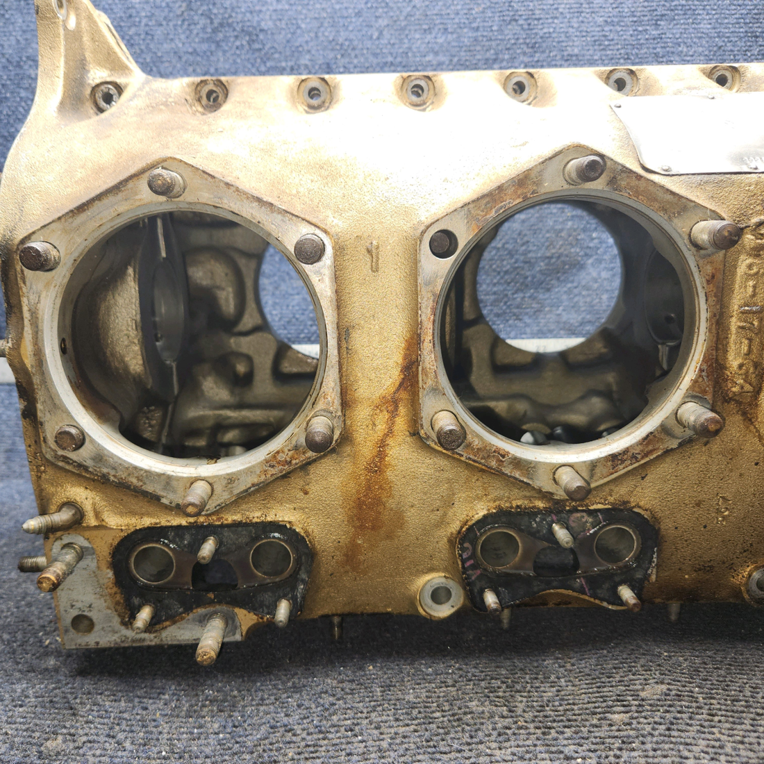 Used aircraft parts for sale, 530836 Continental O-300-D Cessna 172F Crankcase