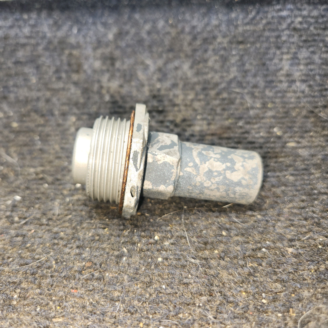 Used aircraft parts for sale, 77808 Lycoming O-320 Piper PA-28-140 Oil Pressure Relief Valve Assembly