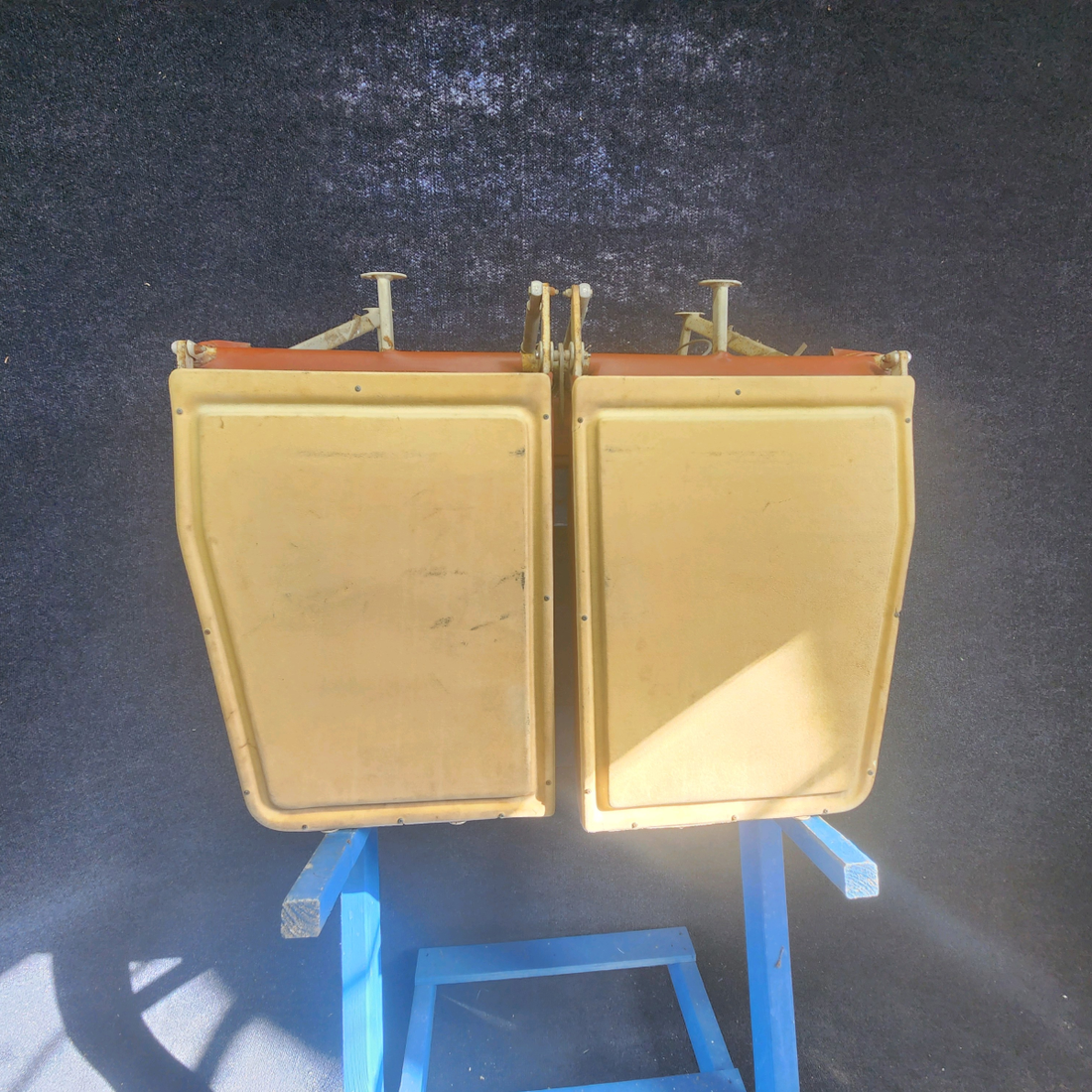 Used aircraft parts for sale, 0514170-3 CESSNA C172RG SPLIT BACK BENCH SEAT ASSEMBLY SEE PHOTOS FOR DETAILS