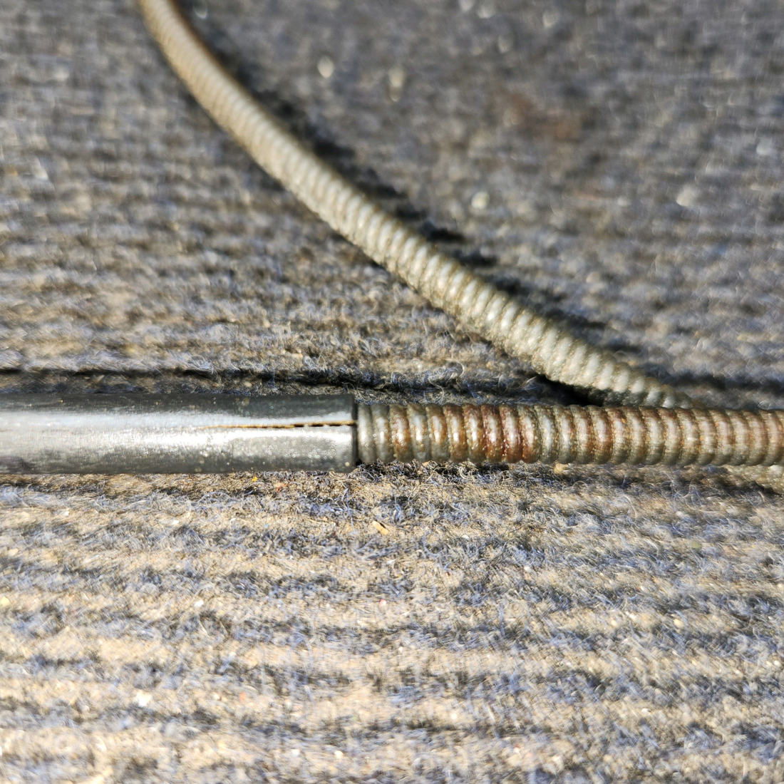 Used aircraft parts for sale, S1239-15 Cessna 172F Cabin Heat Control Cable (Length: 46”)