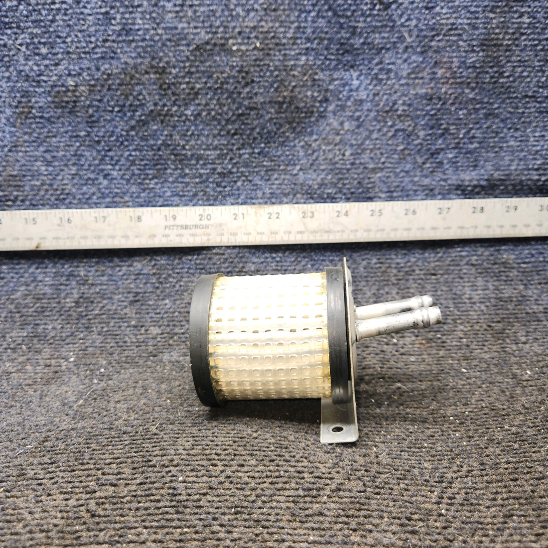 Used aircraft parts for sale, 1201075-4 cessna 172N Vacuum Air Filter Bracket