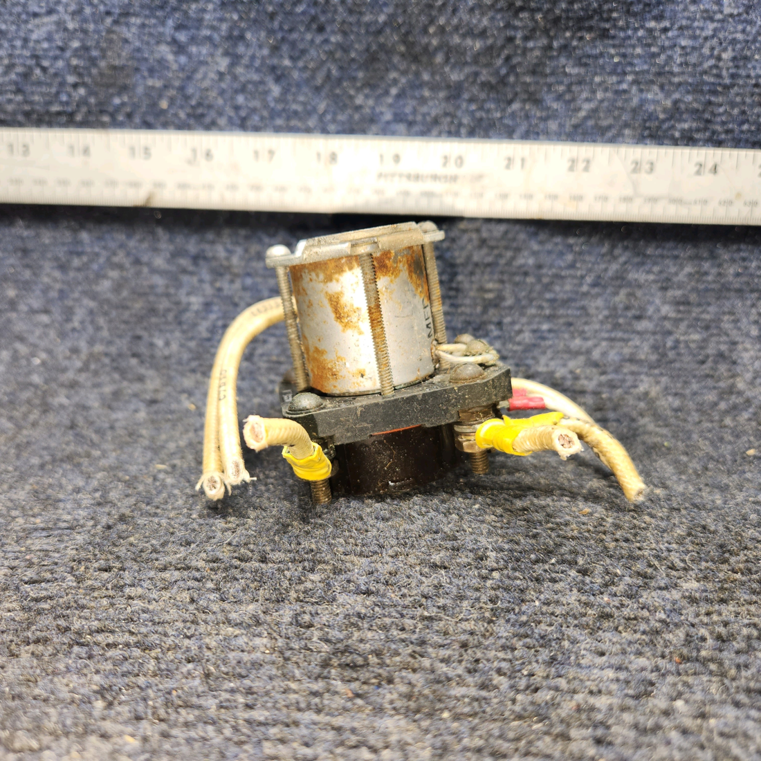 Used aircraft parts for sale, 6041H50A Beechcraft A24R Relay Solenoid 12 Volts