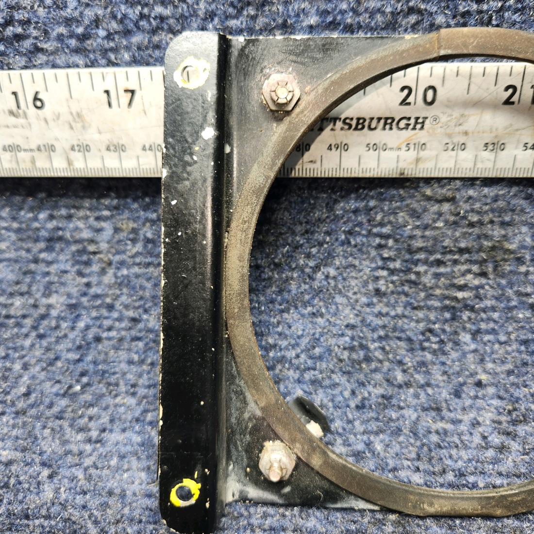 Used aircraft parts for sale, 20345-000 PIPER PA-24-250 Landing Light Bracket