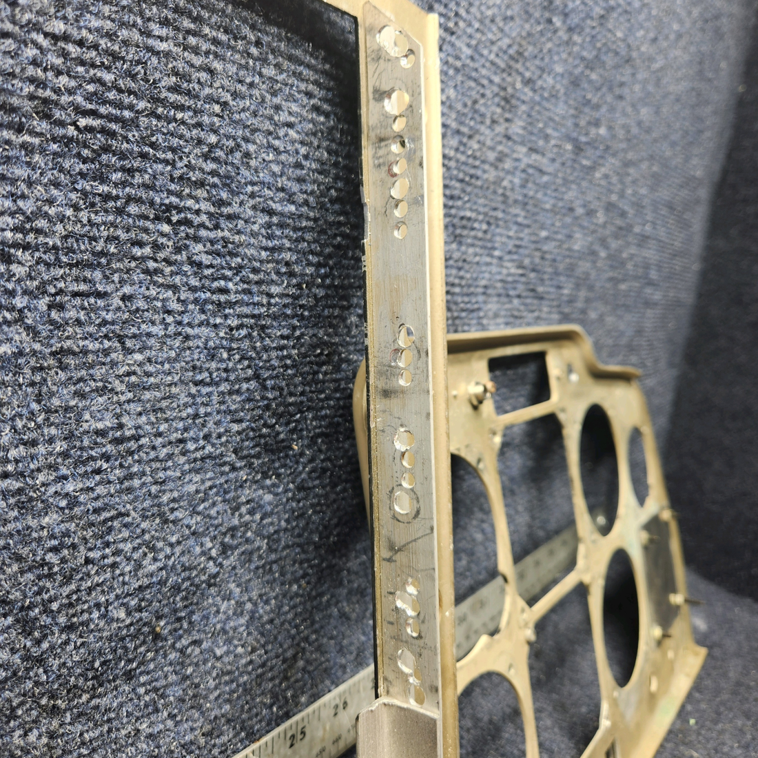 Used aircraft parts for sale, 35-324451-135,  36-324022-5 Beechcraft F33A INSTRUMENT PANEL SET W/ RADIO PANEL