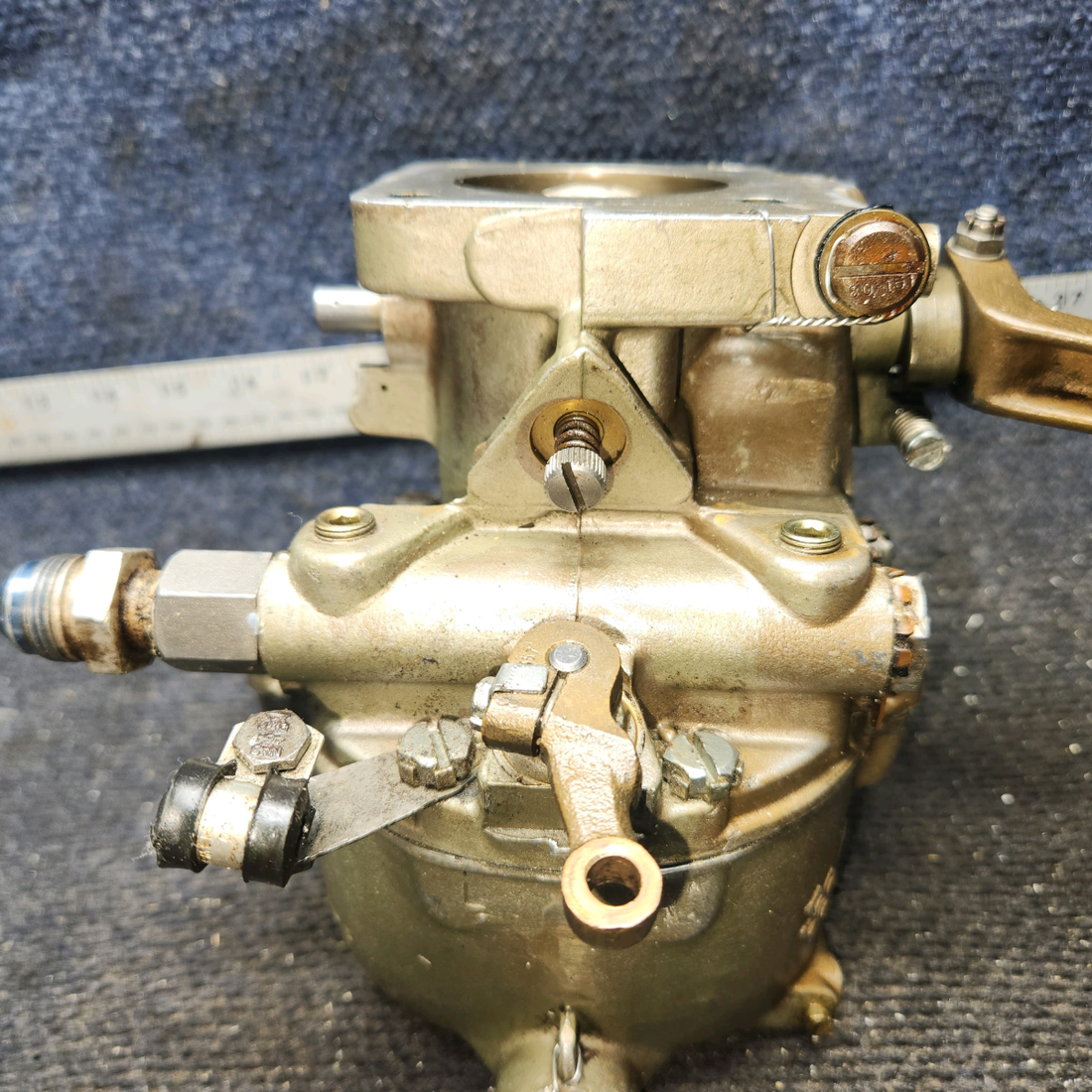 Used aircraft parts for sale, 10-4893-1 Marvel Schebler Cessna 182G Carburetor