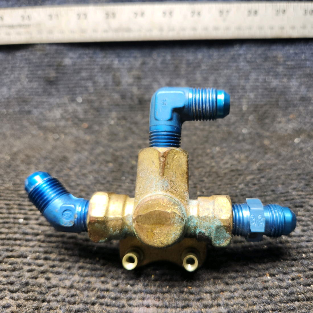 Used aircraft parts for sale, 491-947 Piper PA-28-140 Fuel Selector