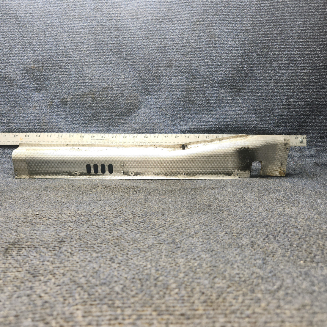 Used aircraft parts for sale, 36511-002 Piper PA28-161 Cabin Heat Duct - LH Center