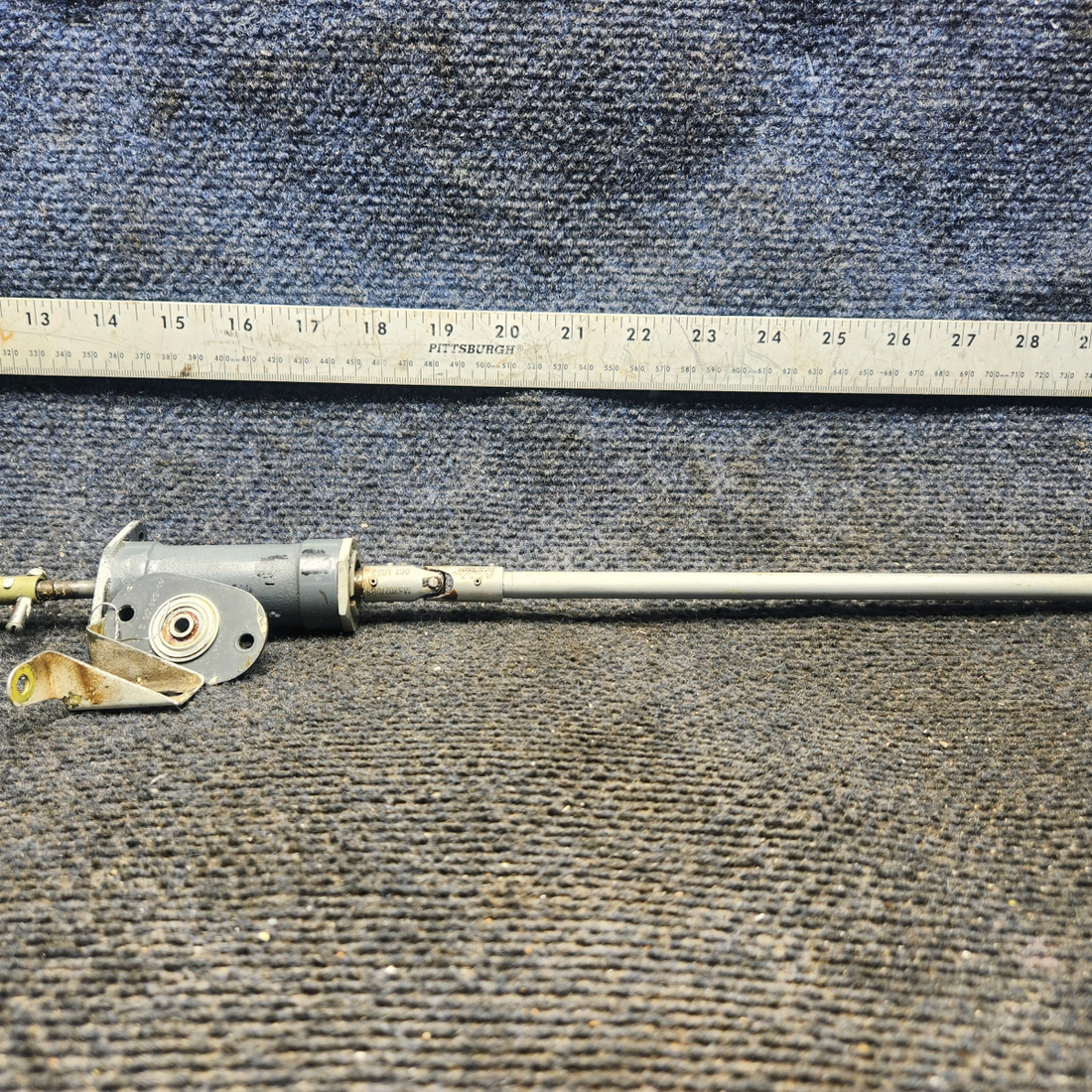 Used aircraft parts for sale, 45-524565-3 Beechcraft 35-33 Elevator Trim Tab Actuator Assembly - LH