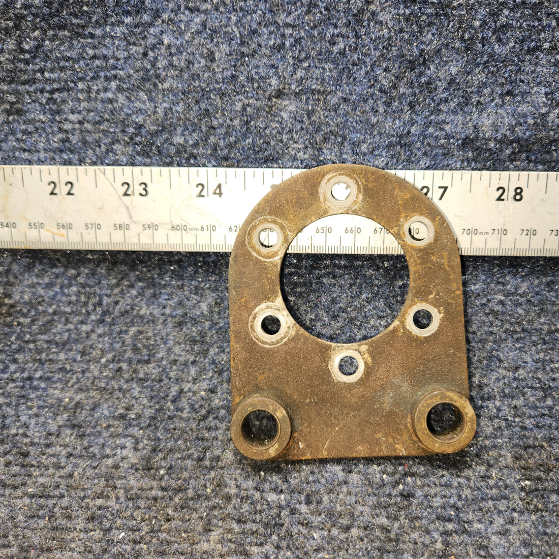 Used aircraft parts for sale, 755-818 Cleveland 75-16 Piper PA28-140 Torque Plate Assy (Rusted) PRICE PER EACH