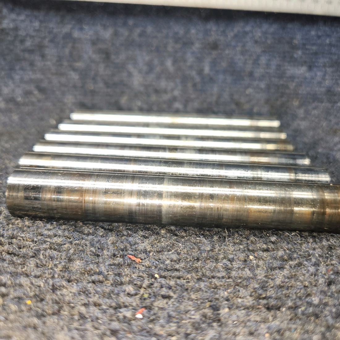 Used aircraft parts for sale, 657920 Continental O-300-A Cessna 172 Rocker Valve Shaft - Set of 6