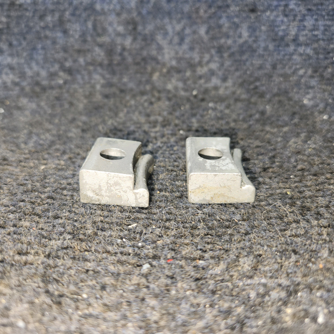 Used aircraft parts for sale, 66M21195 Lycoming O-320 Piper PA28-161 Magneto Clamp - Set of 2