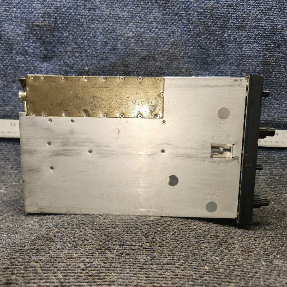 Used aircraft parts for sale, 069-1024-01 King Radio KX 155 piper PA-28-181 NAV/COMM Glideslope 14V w/ Tray & Wiring