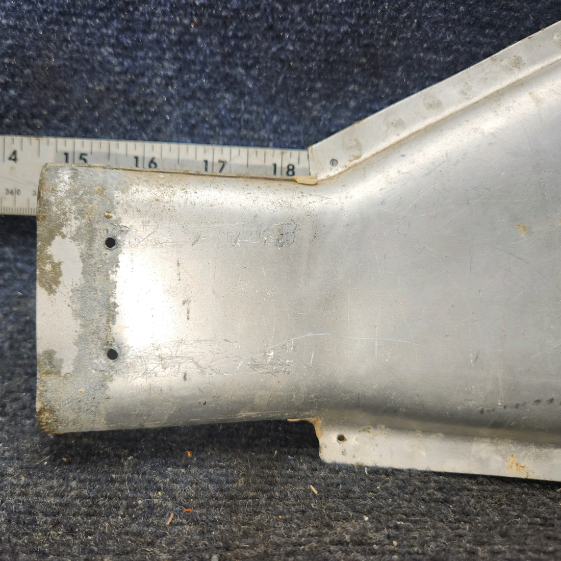 Used aircraft parts for sale, 1250503-2 Cessna 182G Duct Assembly Cabin Air - RH