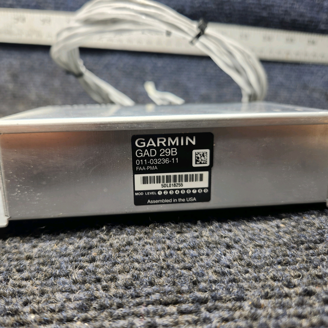 Used aircraft parts for sale, 011-03809-00 Garmin G5 Cessna 172E DG HSI With Back-up Battery GAD-29B Avionics Adapter