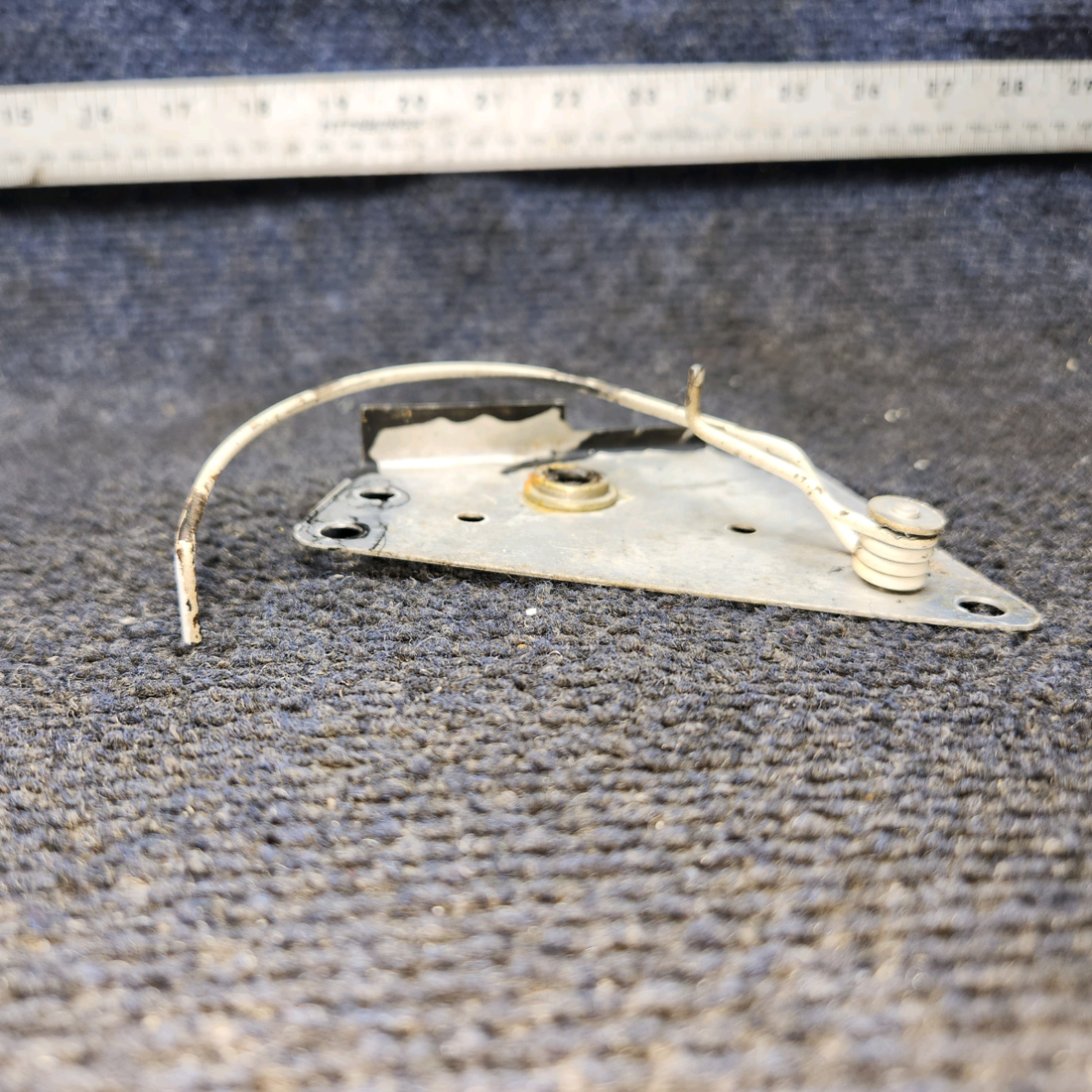 Used aircraft parts for sale, 0713642-1 Cessna 182G Elevator Trim Retainer with Indicator