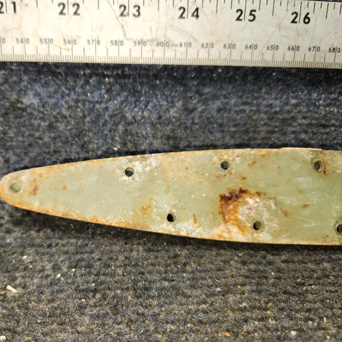 Used aircraft parts for sale, 0511237-1, 0511238-1 Cessna 172F Upper Cabin Door Forward & Aft Hinge - LH