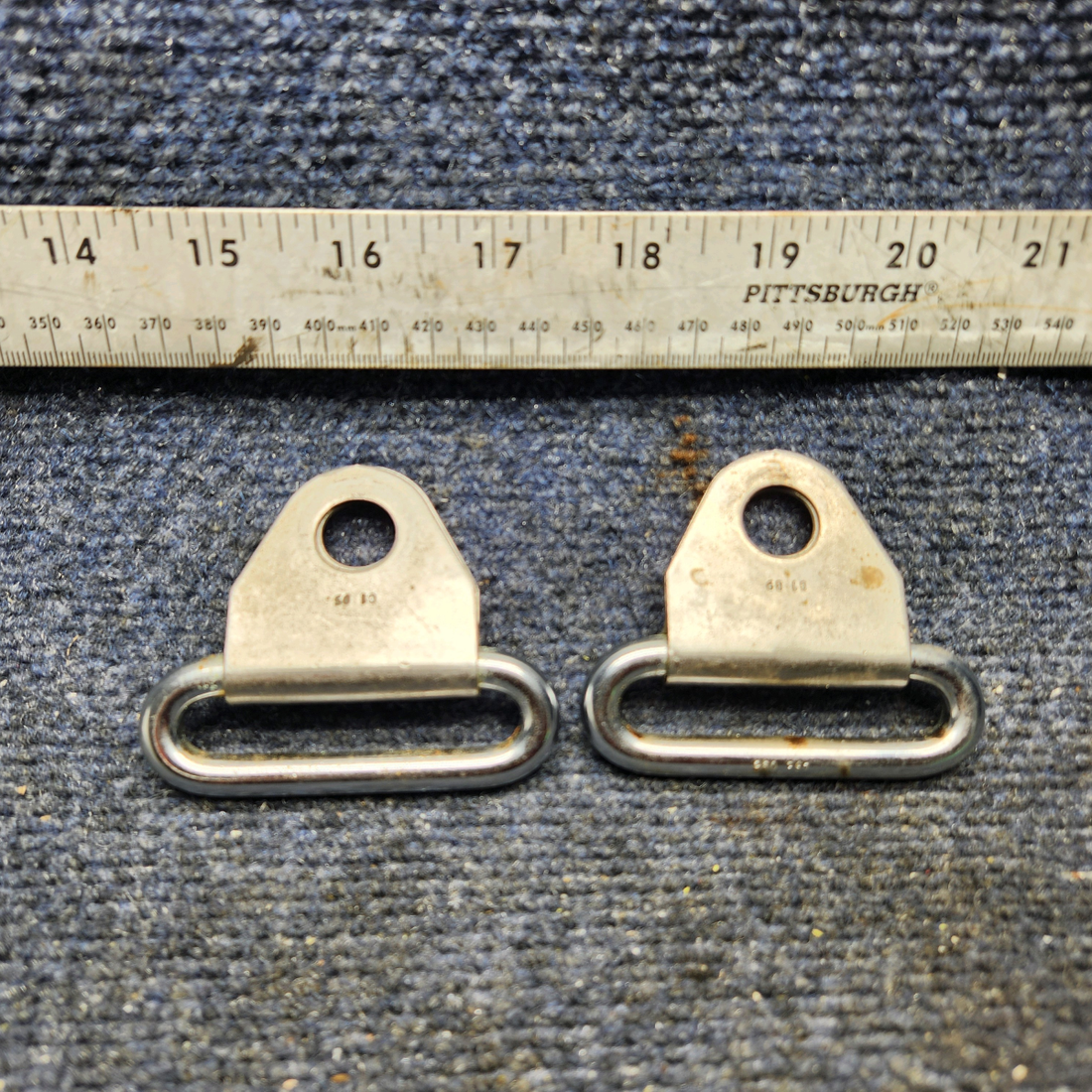 Used aircraft parts for sale, 472676 Beechcraft F33A GUIDE SHOULDER HARNESS "PRICE PER EACH"