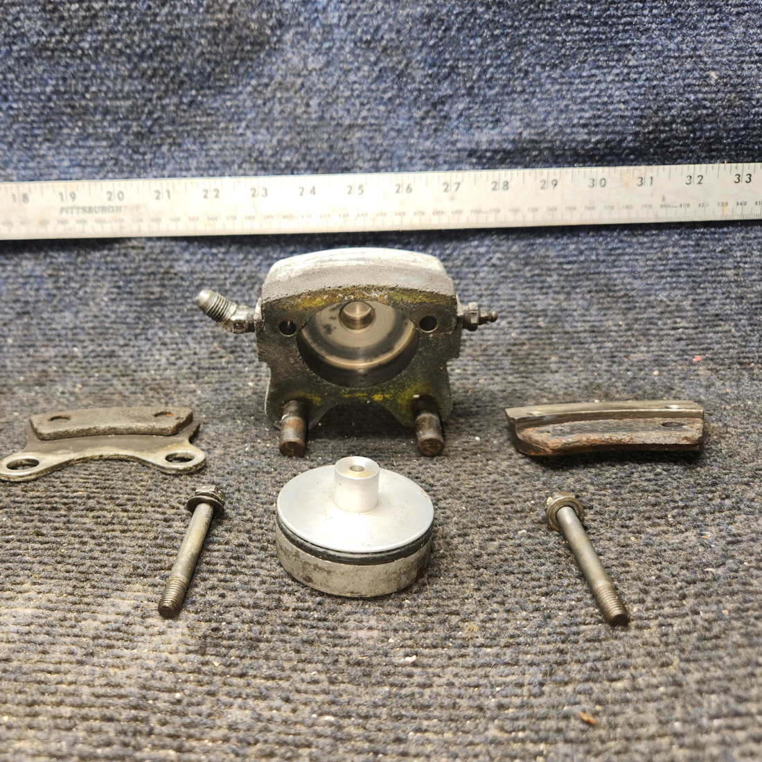 Used aircraft parts for sale, C163030-0107 Cleveland 30-63A Cessna 172 Brake Caliper Assy LH or RH