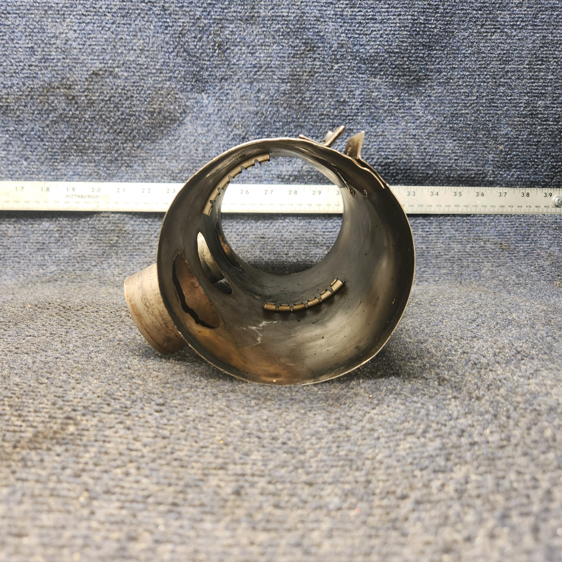 Used aircraft parts for sale, 0450400-6 Continental O-200 Cessna C-150J Muffler Shroud - RH