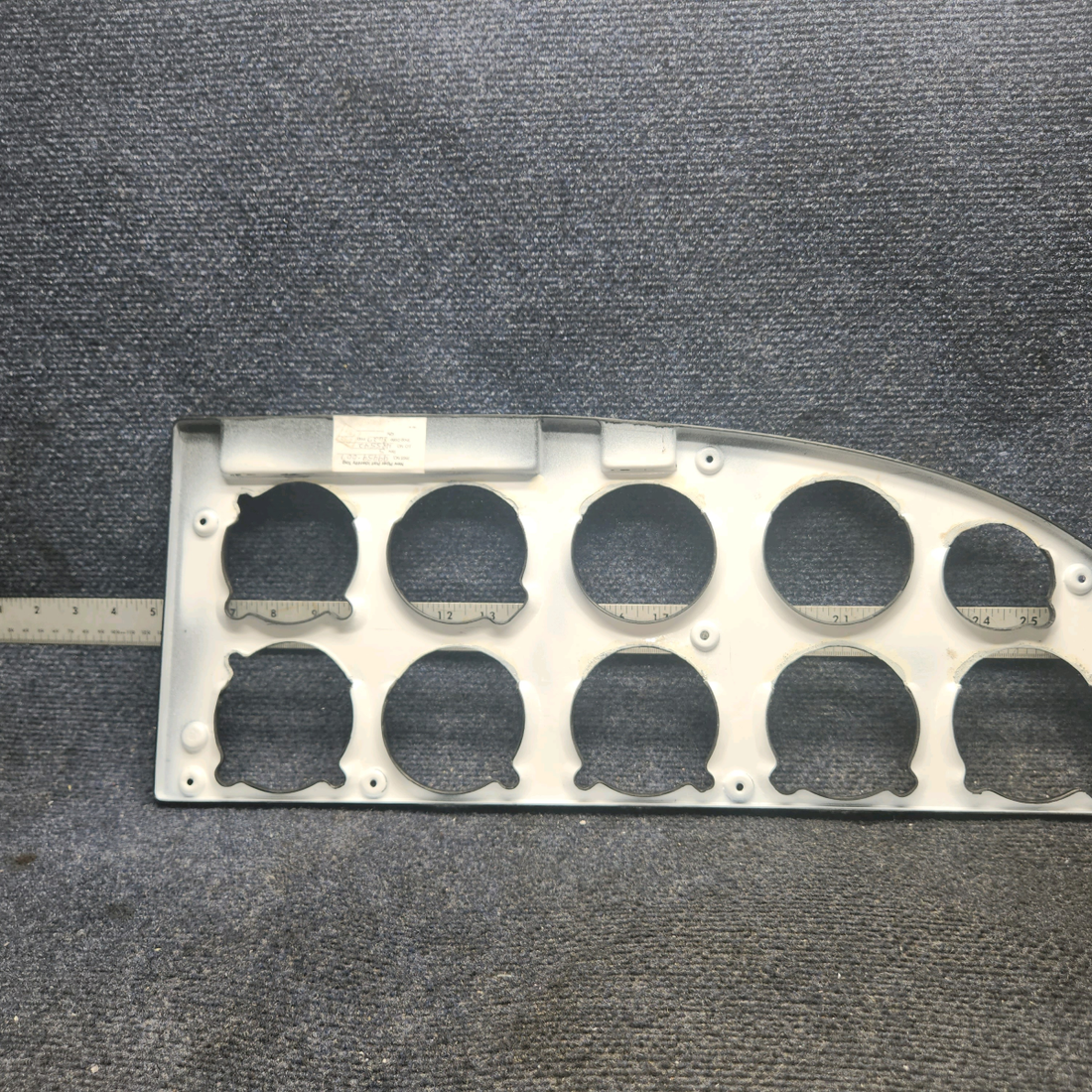 Used aircraft parts for sale, 99959-007 Piper Instrument Panel Covers Upper LH