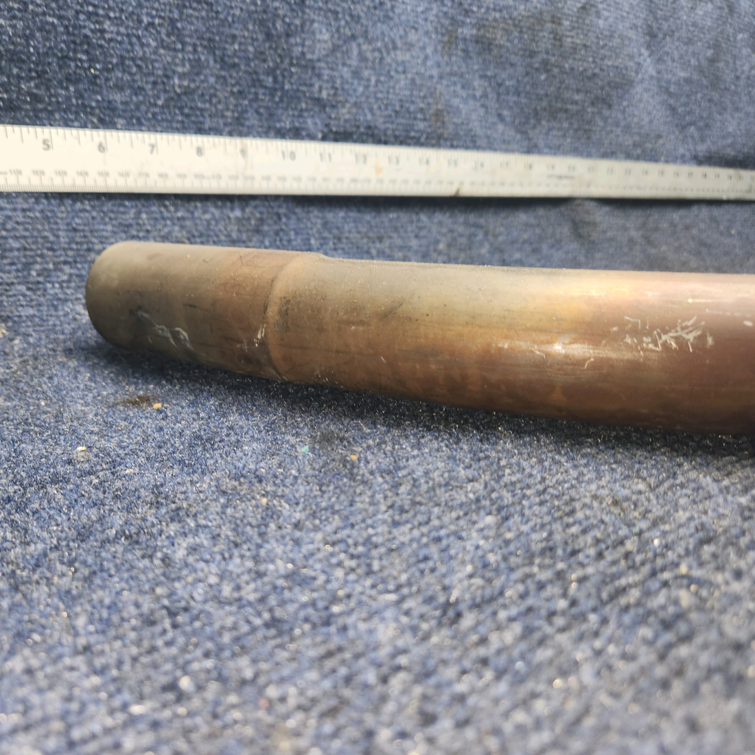 Used aircraft parts for sale, 63726-002 AWI Piper PA28-140 Left Front Exhaust Stack