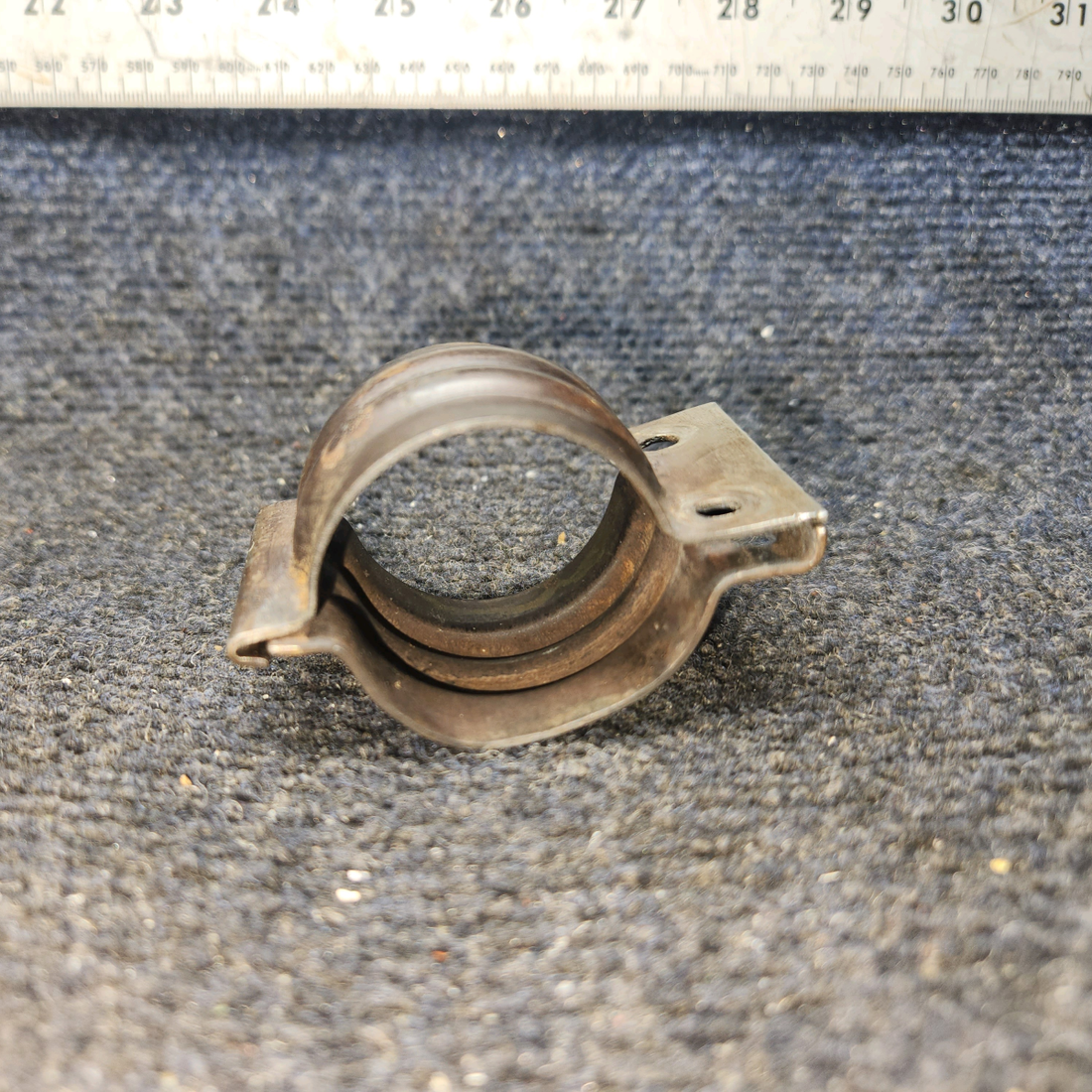 Used aircraft parts for sale, 0550176-50 Continental O-300-D Cessna 172F Exhaust Clamp Assy