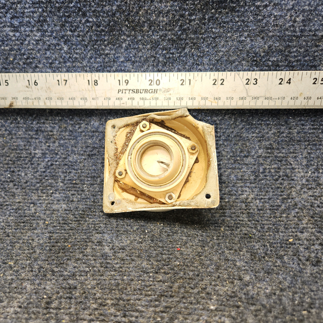 Used aircraft parts for sale, 169-554006-71 Beechcraft A24R Lower Outlet Plenum Assembly   "SEE PHOTOS FOR DETAILS"