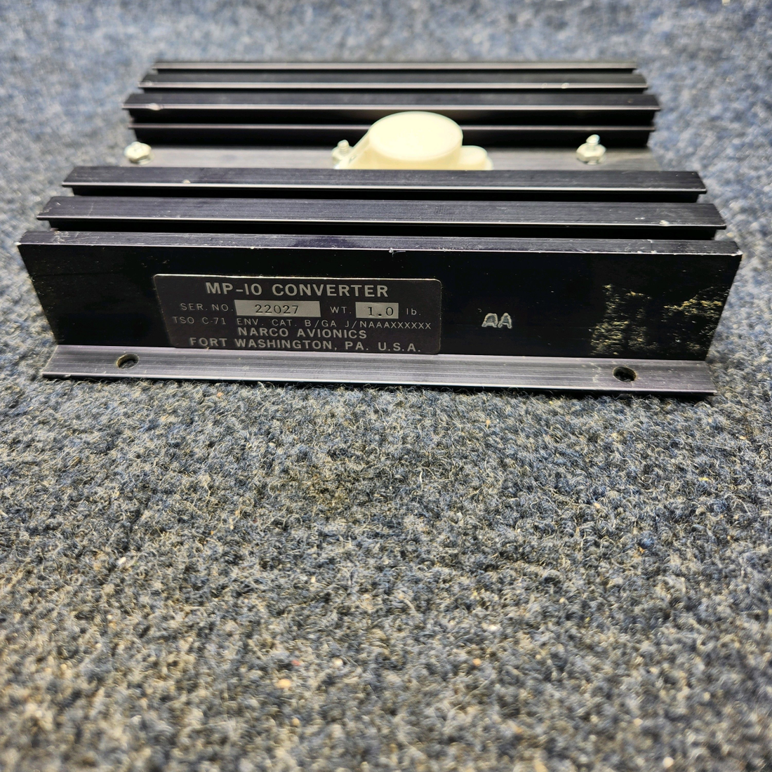 Used aircraft parts for sale, MP-10 Narco Texas Several NARCO AVIONICS CONVERTER PRICE PER EACH