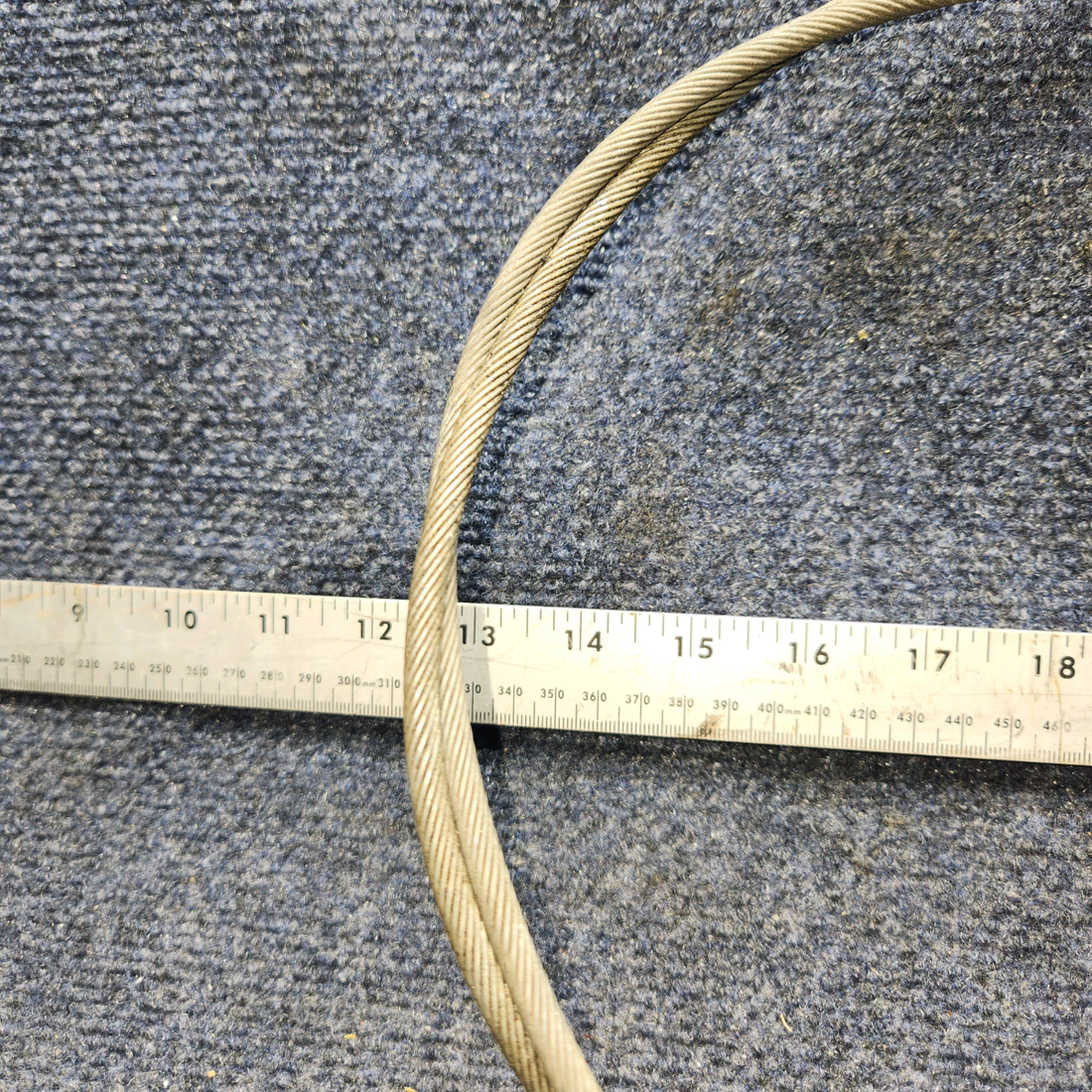 Used aircraft parts for sale, PS50146-13-10 PIPER PA28RT-201 Mixture Cable - Length 72"-  Price per Each