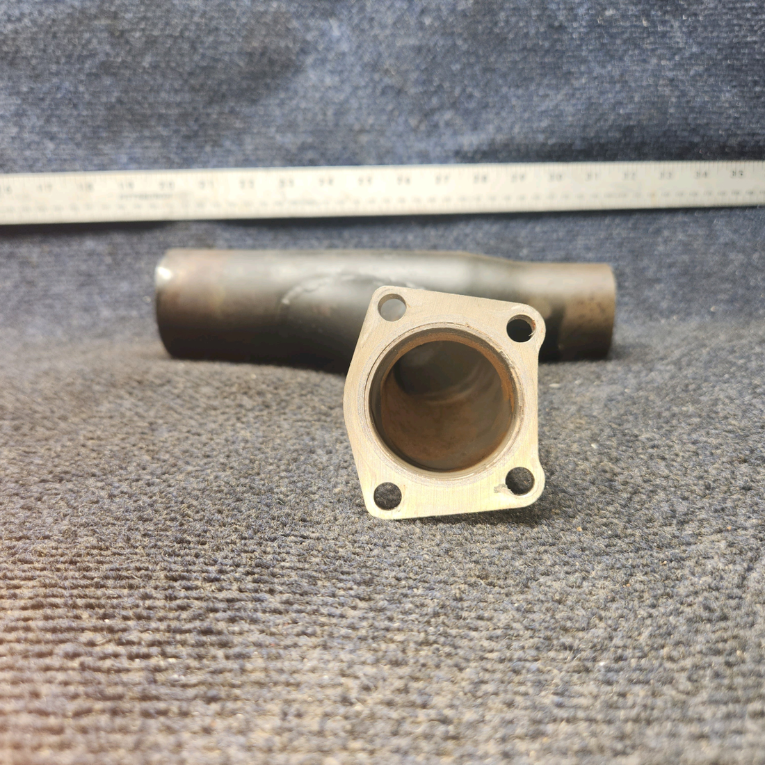 Used aircraft parts for sale, 96-950002-7 BEECHCRAFT 95-55B Exhaust Stack Assembly – Cylinder #4, LH Engine