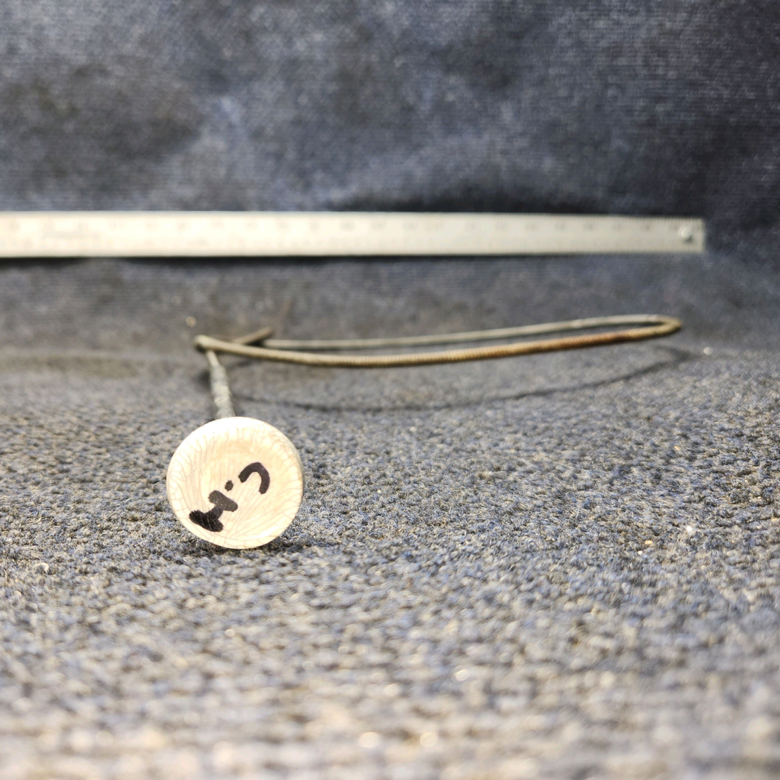 Used aircraft parts for sale, S1239-15 Cessna 172F Cabin Heat Control Cable (Length: 46”)