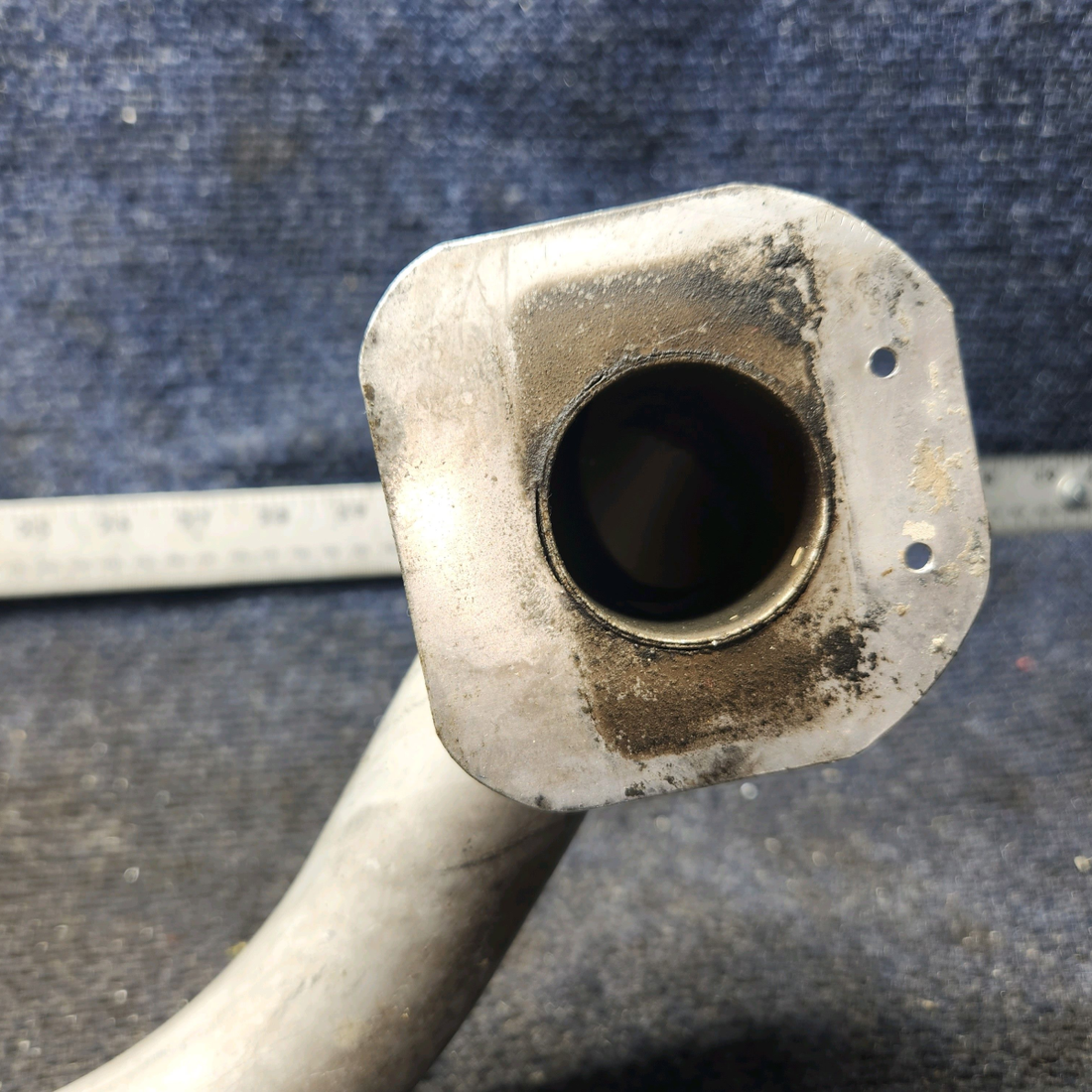 Used aircraft parts for sale, 35-554030-1 Beechcraft 35-33 Heater Exhaust Duct Assy