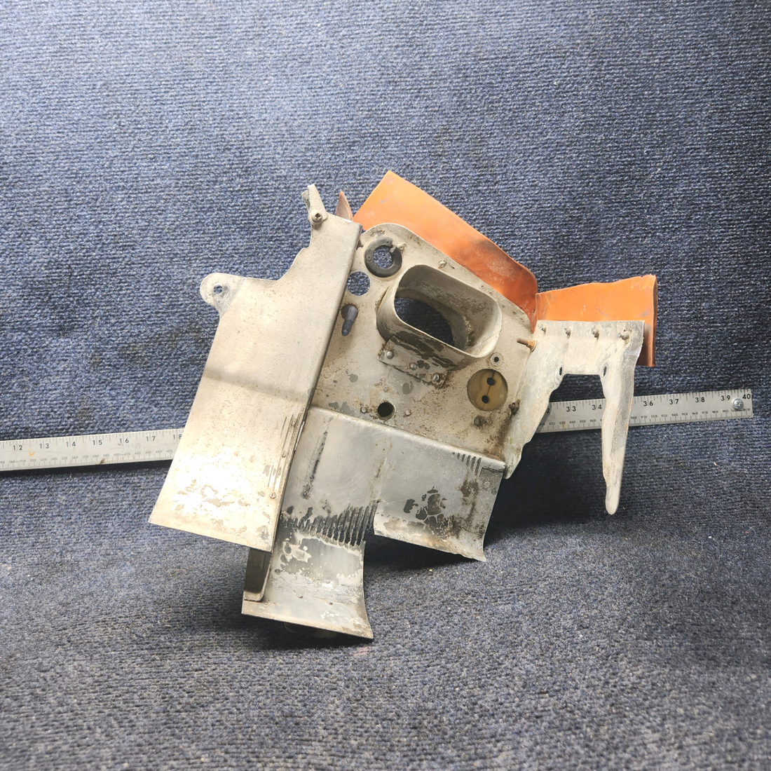 Used aircraft parts for sale, 67825-000 Piper PA28-140 Rear Baffle - LH