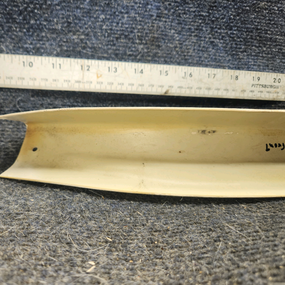Used aircraft parts for sale, 79171-13 piper PA-28-181 Lower Windshield Bow Cover - RH