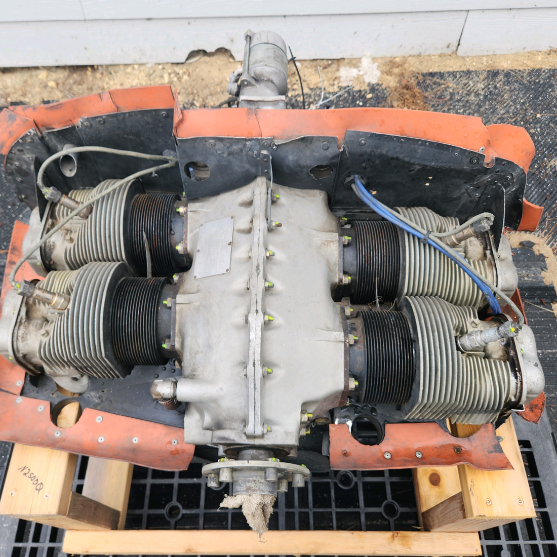 Used aircraft parts for sale, O-200-A TCM Continental O-200-A cessna 150G Aircraft Engine "Prop Strick"
