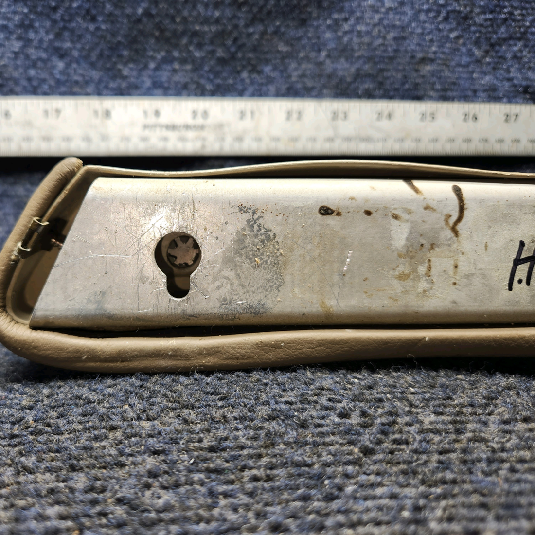 Used aircraft parts for sale, 96-534024-33C BEECHCRAFT 95-55B Rear Cabin Armrest Assembly - LH