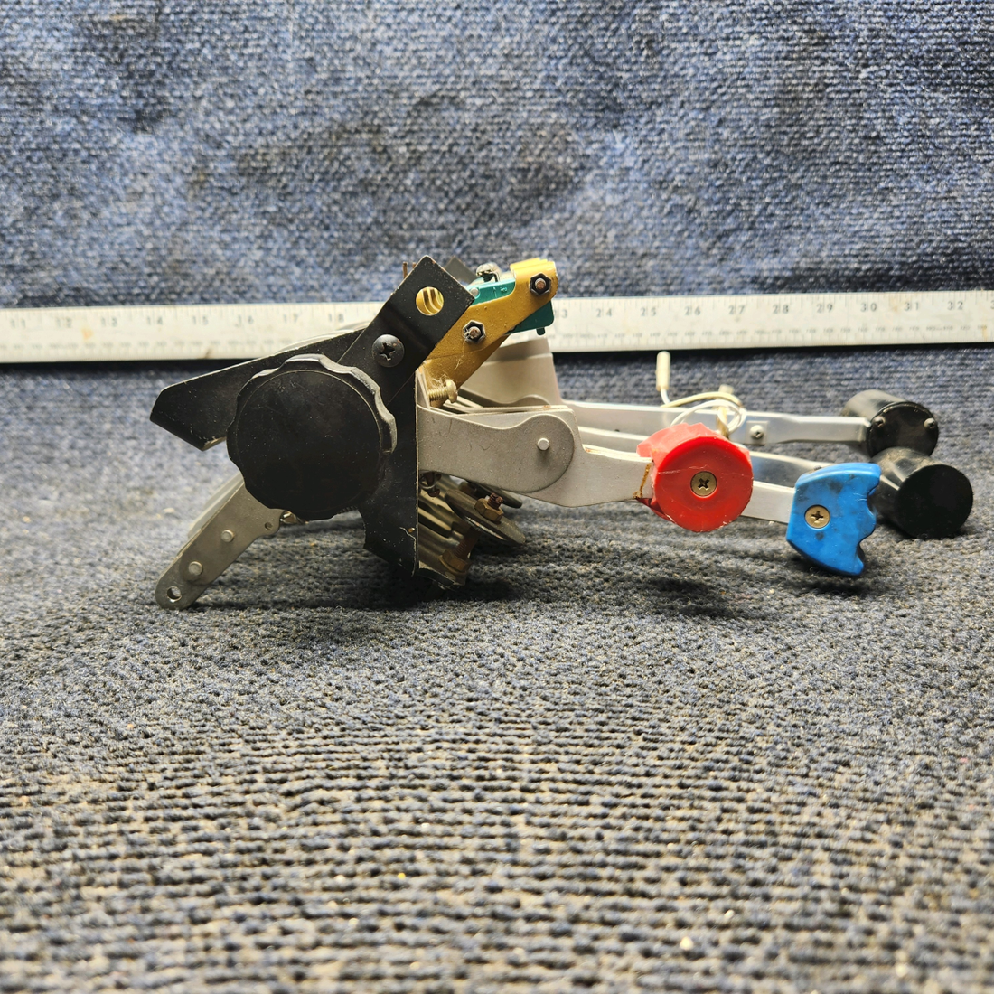 Used aircraft parts for sale, 50331-003 Piper Cheyenne II Control Pedestal / Quadrant Assembly with Switches