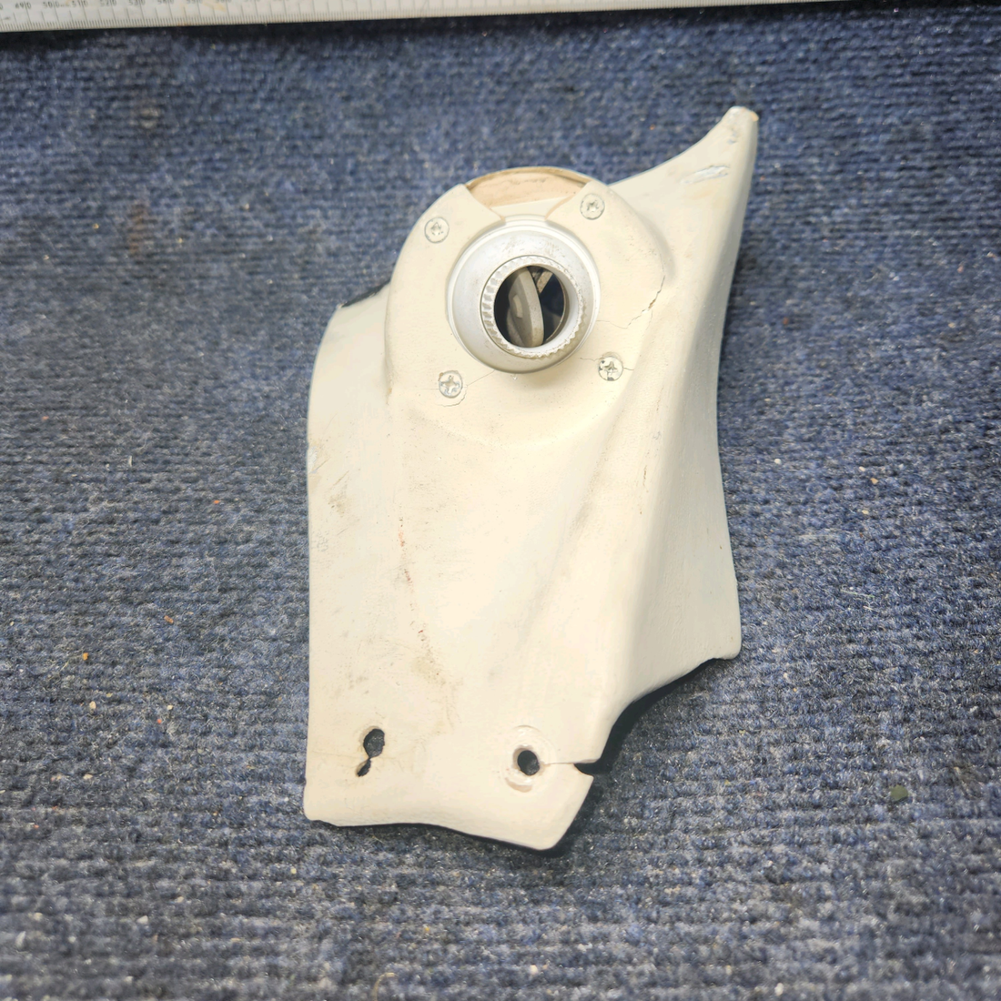 Used aircraft parts for sale, 169-534026-2 Beechcraft A24R Outlet RH Escutcheon SEE PHOTOS FOR DETAILS