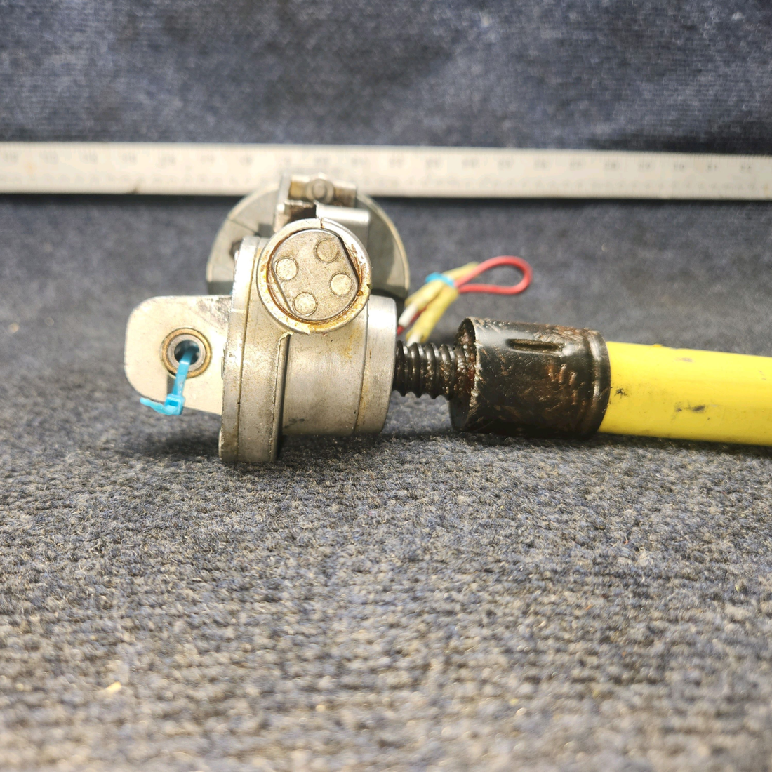 Used aircraft parts for sale, D151-00-1 Beechcraft A24R CAP Flap Actuator Assembly with Motor (12-14V)