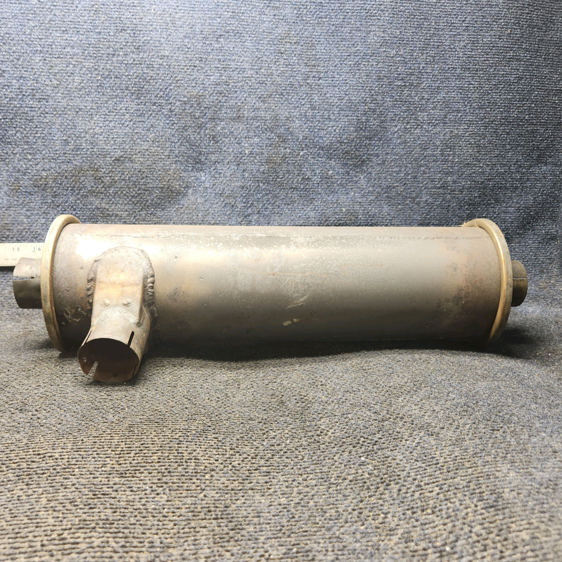 Used aircraft parts for sale, 62208-004 Piper PA-28-140 Muffler Assembly