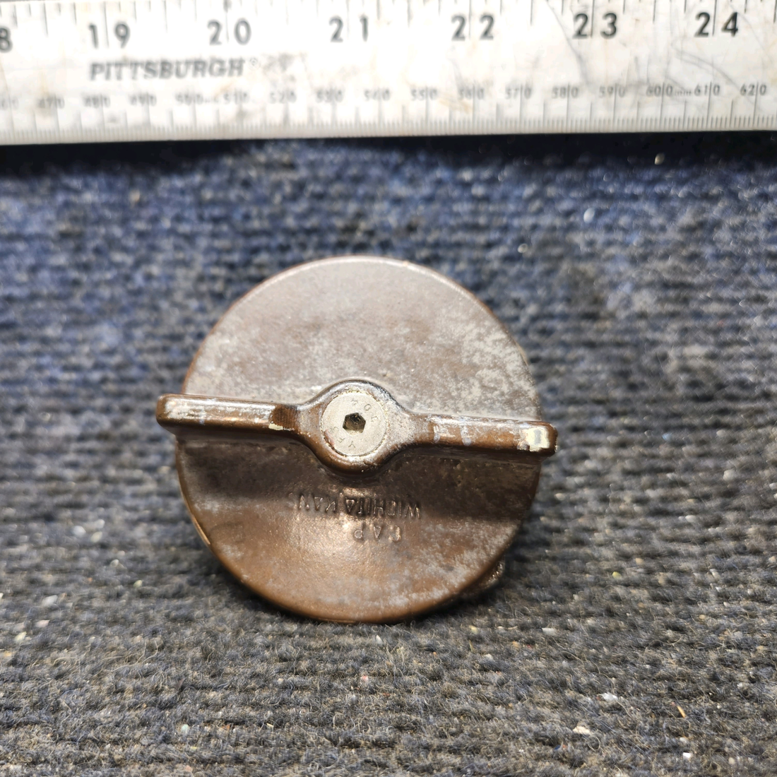 Used aircraft parts for sale, 0311360-4 cessna 150G Fuel Tank Cap Assembly