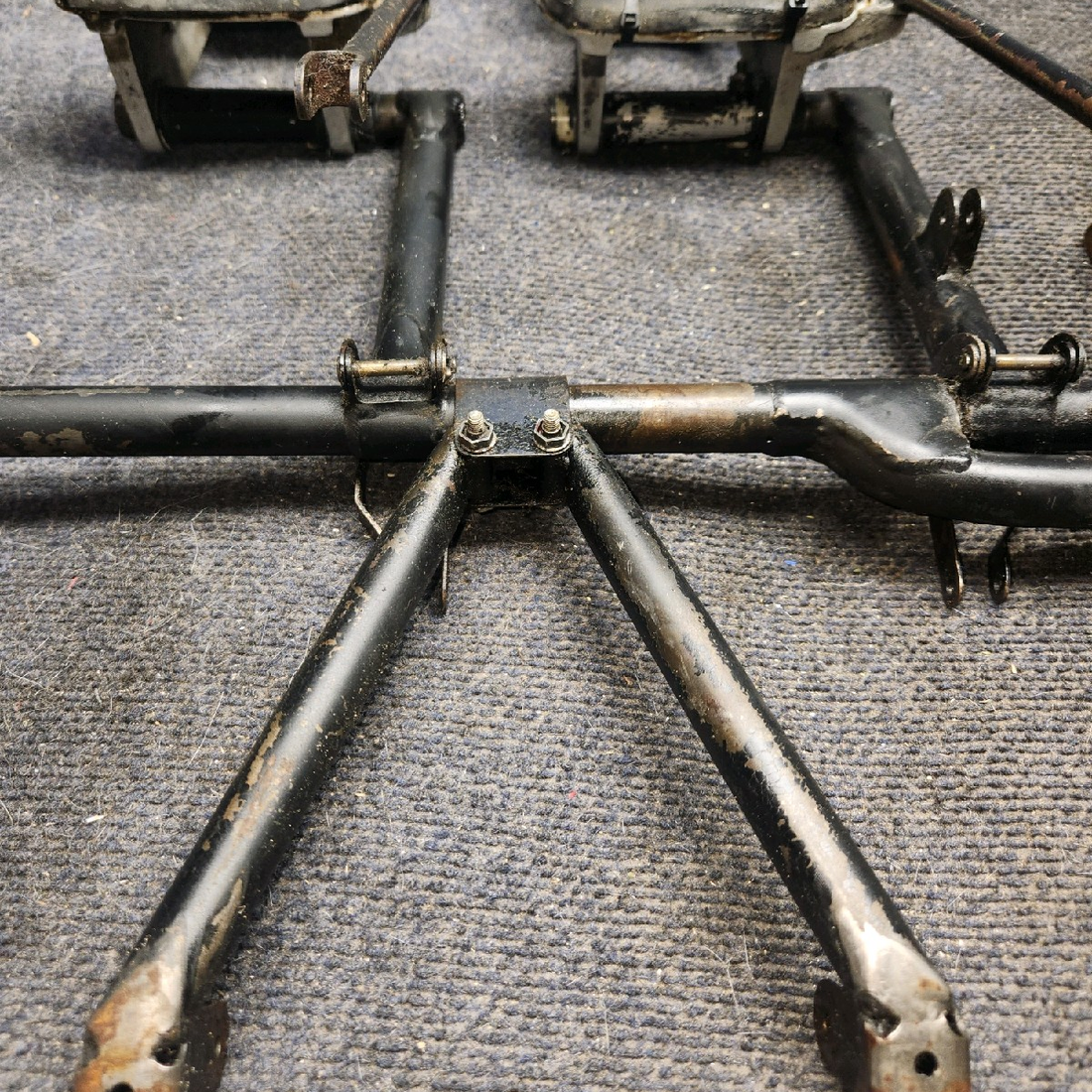 Used aircraft parts for sale, 63459-019 piper PA-28-181 Complete Rudder Pedal Assembly