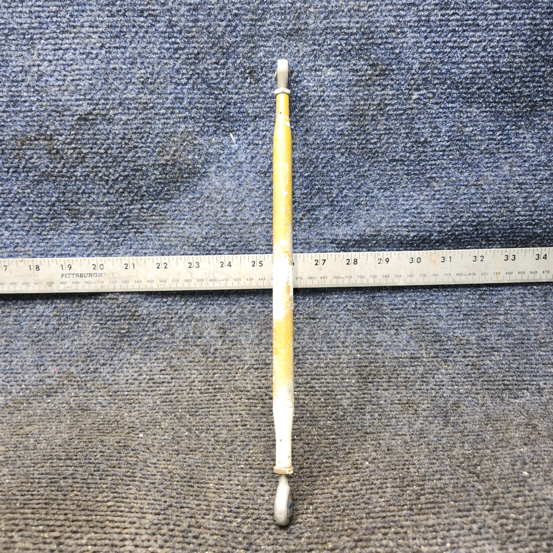 Used aircraft parts for sale, 35-521152-12 BEECHCRAFT F35 Aileron Control Rod Assembly