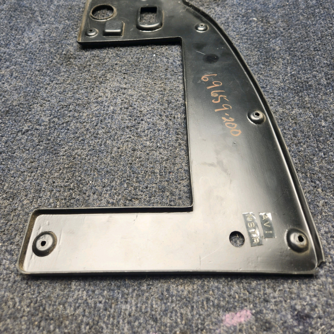 Used aircraft parts for sale, 69659-00 Piper PA32RT-300 UPPER RIGHT INSTRUMENT PANEL COVER