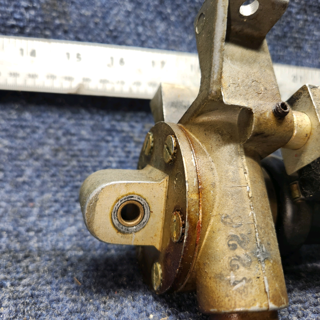 Used aircraft parts for sale, 99854-000 PIPER PA28-161 Condenser Trasmission Assembly W/Engine 12 Volt