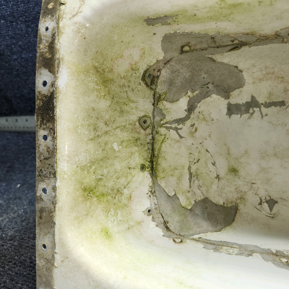 Used aircraft parts for sale, 2413118-1 Cessna 172RG Nose Gear Tunnel Cover Assy