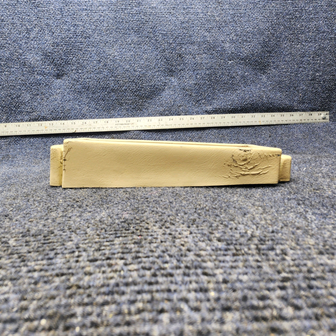 Used aircraft parts for sale, 96-534133-2 Beechcraft F33A PASSENGER ARMREST MIDDLE RH